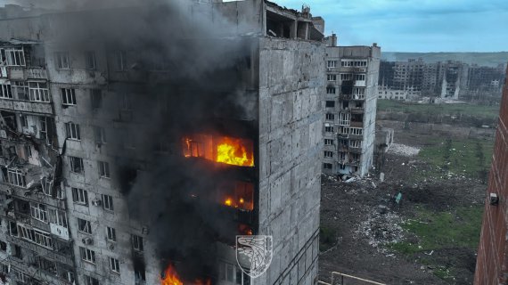 Россия фактически уничтожила город Бахмут