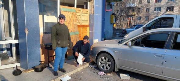 Елена и Андрей Моисеенковы вынуждены были покинуть Мариуполь после начала полномасштабной агрессии РФ