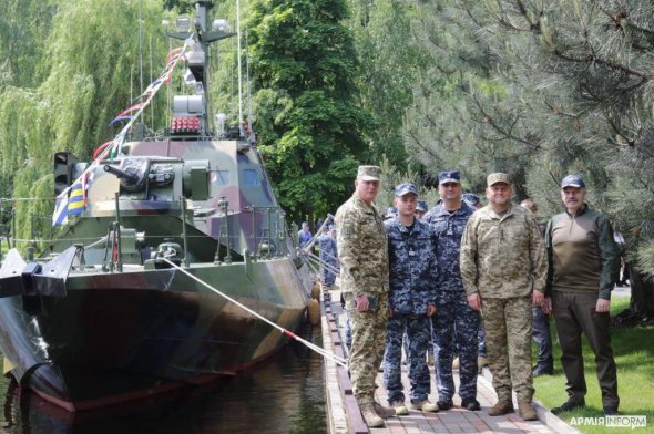 До корабельно-катерного складу ВМС ЗСУ передали малий броньований артилерійський катер «Буча»