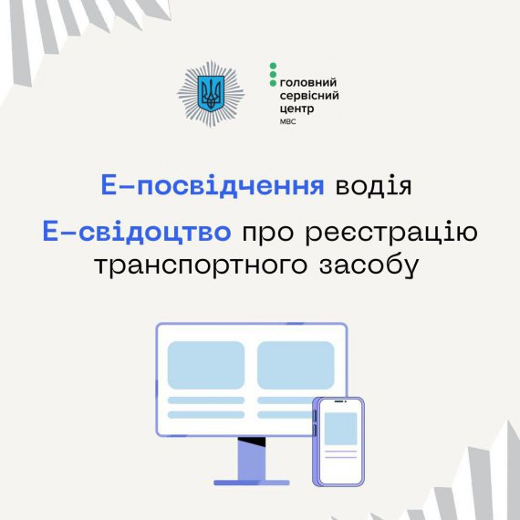 Міністерство внутрішніх справ розповіло про електронне посвідчення водія та електронне свідоцство