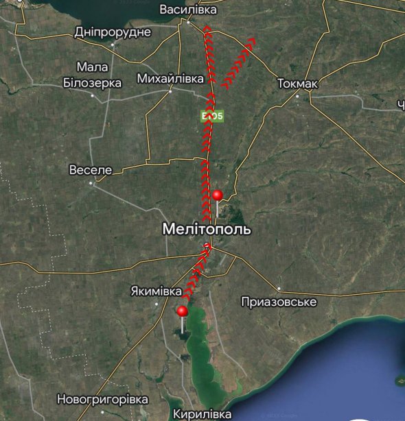 Окупанти Мелітопольщини продовжують звикати до землі