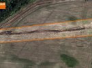 Линия "зубов дракона" к западу от трассы М8, ведущей от Гомеля к украинской границе