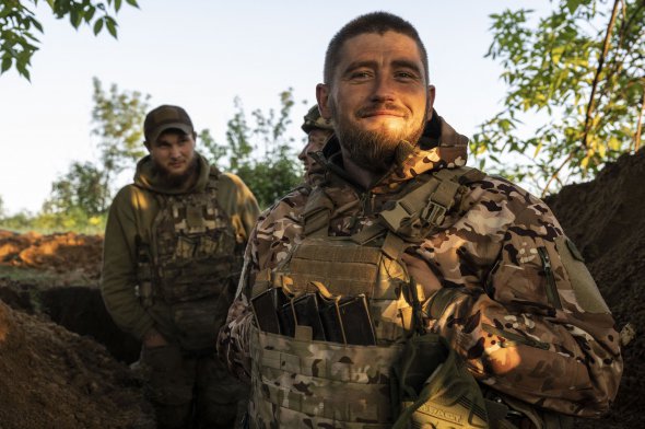 Українські солдати біля Авдіївки, 2 червня 