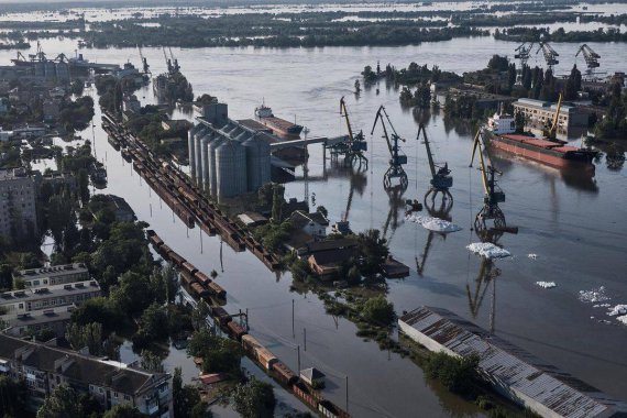 У Херсоні рівень води піднявся до 5,29 метра