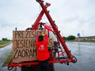 Польські фермери перекрили виїзд вантажівок у Медиці