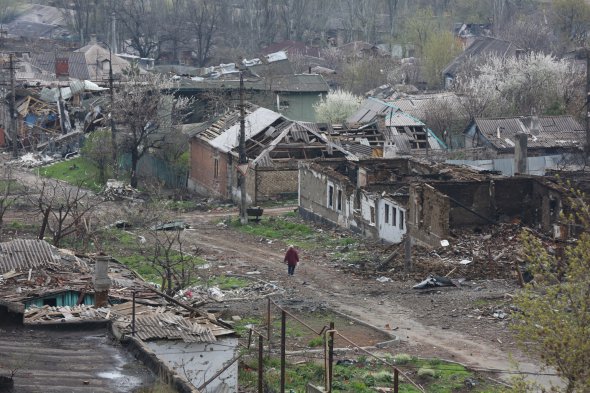 Россияне полностью уничтожили жилой сектор возле завода "Азовсталь"