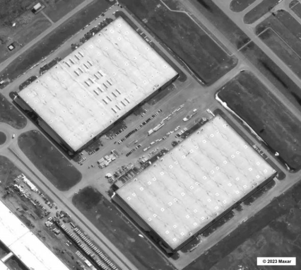 Подготовительные работы по строительству завода попали на спутниковое фото, сделанное в апреле 2023 года