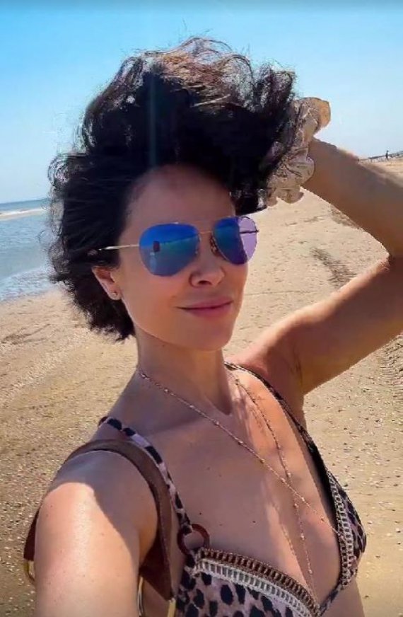 Наталія Єгорова, колишня дружина мера Києва Віталія Кличка, виклала в Instagram відпочинок на березі моря