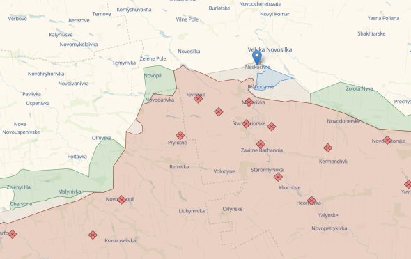 Звільнили село Нескучне Волноваського району Донецької області