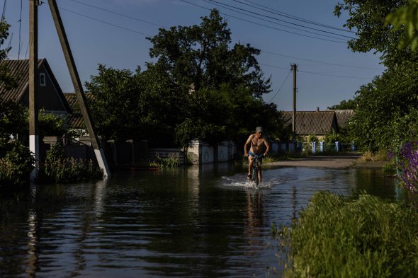 Затоплене Афанасьєво Миколаївської області 