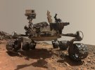 Марсоход американского космического агентства NASA Curiosity сделал фотографию утра и дня на Марсе