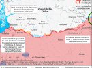Карта бойових дій в Україні від американських аналітиків