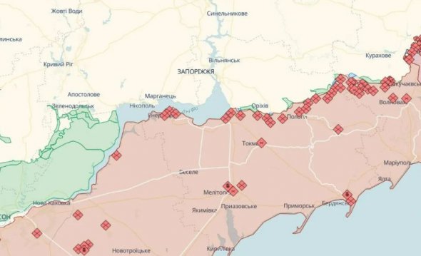 Боевые действия на юге Украины