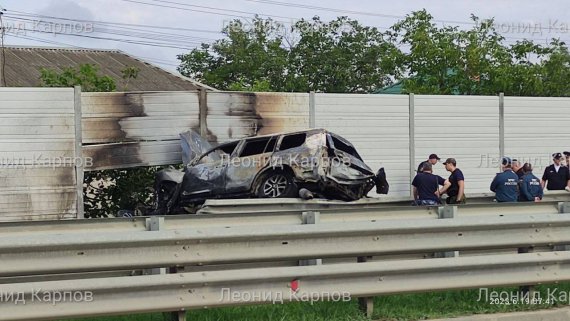 У Сімферополі вибухнув автомобіль з "помічником віцепрем'єра" Запоріжжя