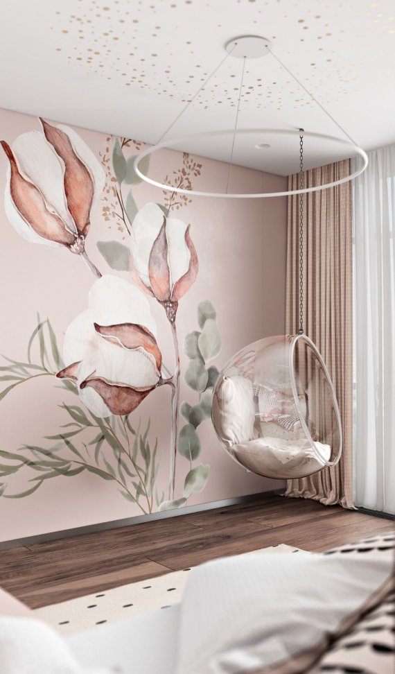 Художественная роспись стен: как создать своими руками