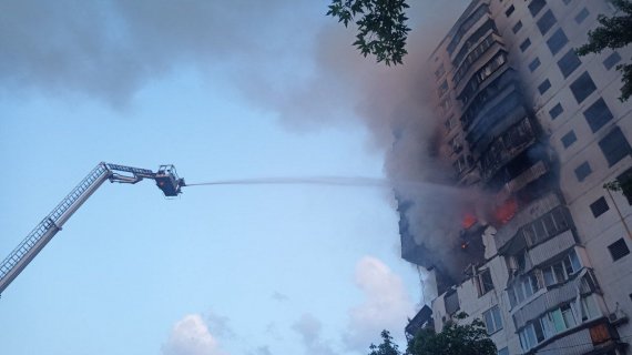 В Киеве произошел взрыв газа