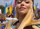 Співачка Оля Полякова взяла участь у Pride in London 2023, щоб нагадати про війну Росії проти України