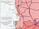 Карта бойових дій в Україні від американських аналітиків