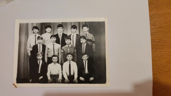 Восьмий клас. Валерій Залужний - верхній праворуч