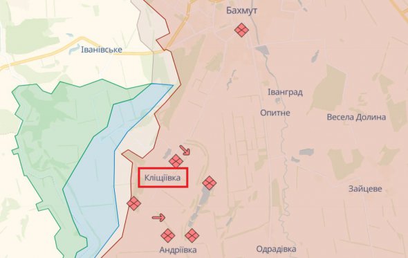 Українські бійці взяли під контроль висоту 233.3 в районі Кліщіївки