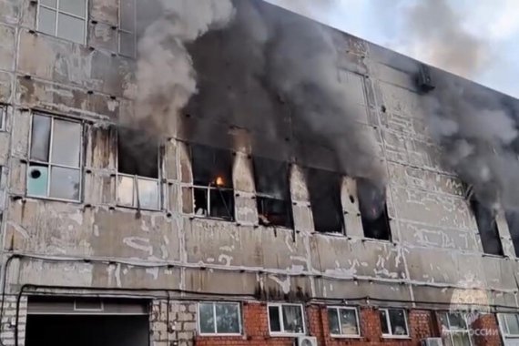 У Санкт-Петербурзі сталася сильна пожежа