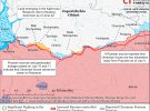 Аналитики опубликовали новые карты боевых действий в Украине
