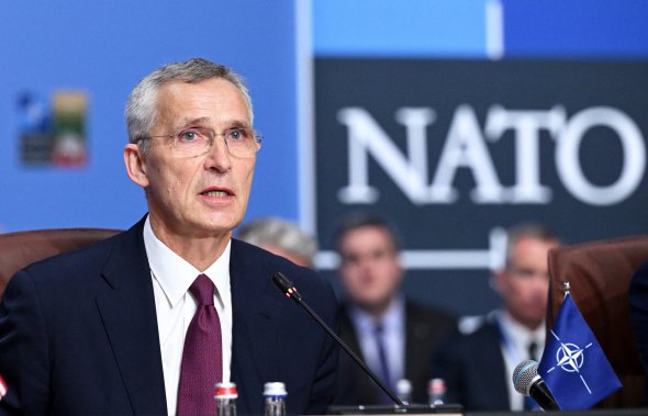 Генсек НАТО Єнс Столтенберг на саміті у Вільнюсі 