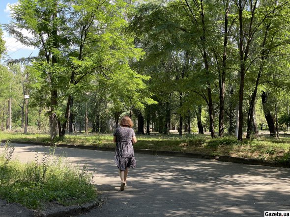 Людмила Миколаївна не відчуває дискомфорту від забрудненого повітря