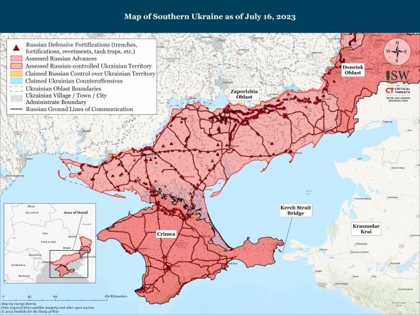 Сообщения России с Крымом стало теперь намного сложнее – через побережья Азовского моря