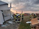 В Польщі літак впав на ангар: занинуло п'ятеро і постраждали 15 осіб