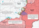 Карта бойових дій в Україні від американських аналітиків