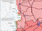 Карта бойових дій в Україні від американських аналітиків