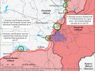 Карта боевых действий в Украине от американских аналитиков