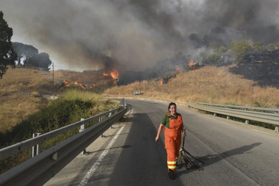 Італію охопили масштабні пожежі