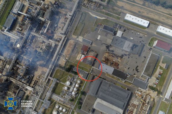 За даними СБУ, Росія готує теракт на Мозирському нафтопереробному заводі
