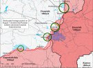 Показали актуальные карты боев в Украине