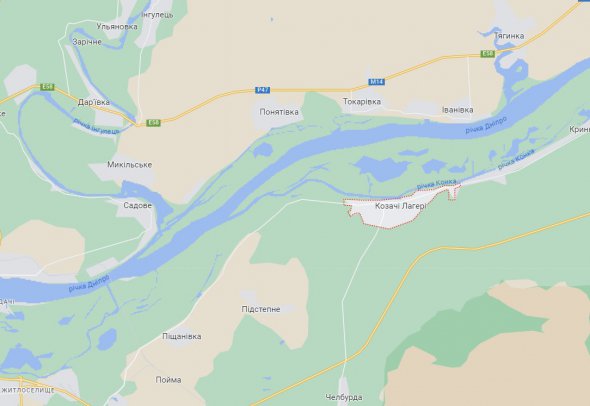 За даними ISW, ЗСУ зайняли позиції біля Козачих Лагерів на Херсонщині