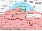 Карта бойових дій в Україні від американських аналітиків 