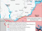 Аналитики ISW показали свежие карты боев в Украине