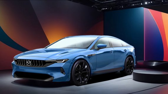Пока следующее поколение Mazda 6 находится в разработке, ее возможный дизайн показали в сети