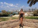 Ксения Мишина проводит отпуск в Израиле