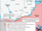 Аналитики ISW показали свежие карты боев в Украине