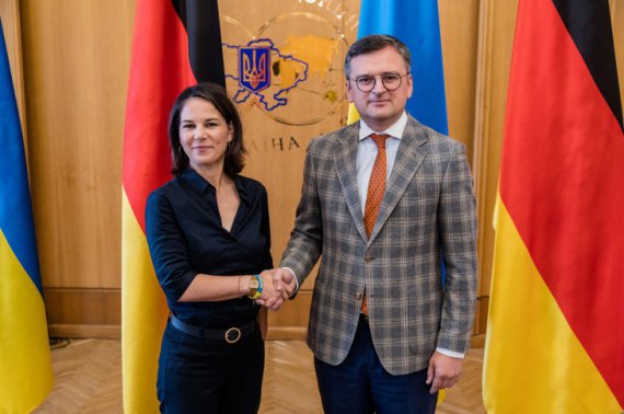 Министр иностранных дел Украины Дмитрий Кулеба встретился в Киеве с немецкой коллегой Анналеной Бербок