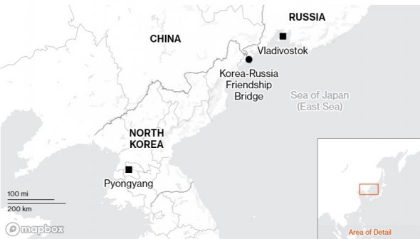 680-километровое путешествие Кима в Россию займет 20 часов 