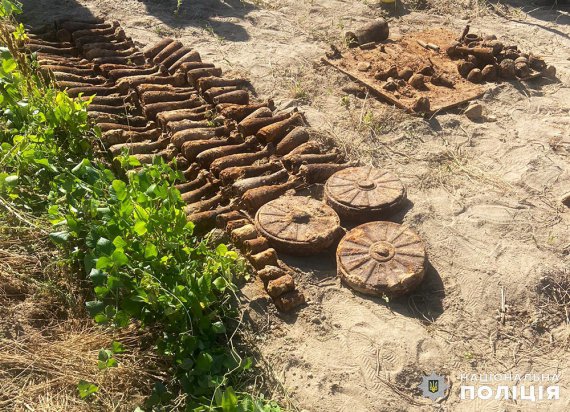 Недалеко от жилого дома в земле нашли 85 мин и восемь гранат времен Второй мировой войны