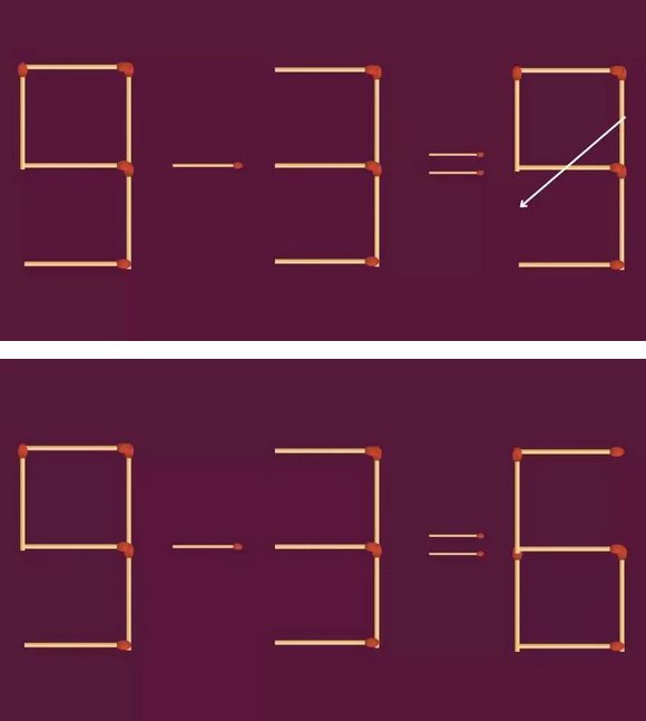 Головоломки со спичками: только самые умные разгадают за считанные секунды или минуты
