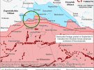 Опубликовали карты боевых действий
