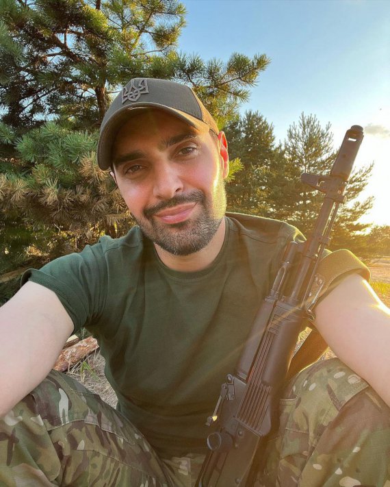 Виталий Козловский уже несколько месяцев защищает Украину на фронте