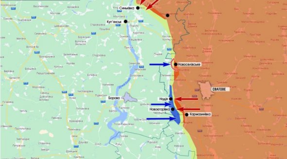 Ворог тримає на Лимано-Куп'янському напрямку досить серйозні сили