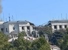 В Севастополе попали в штаб Черноморского флота РФ